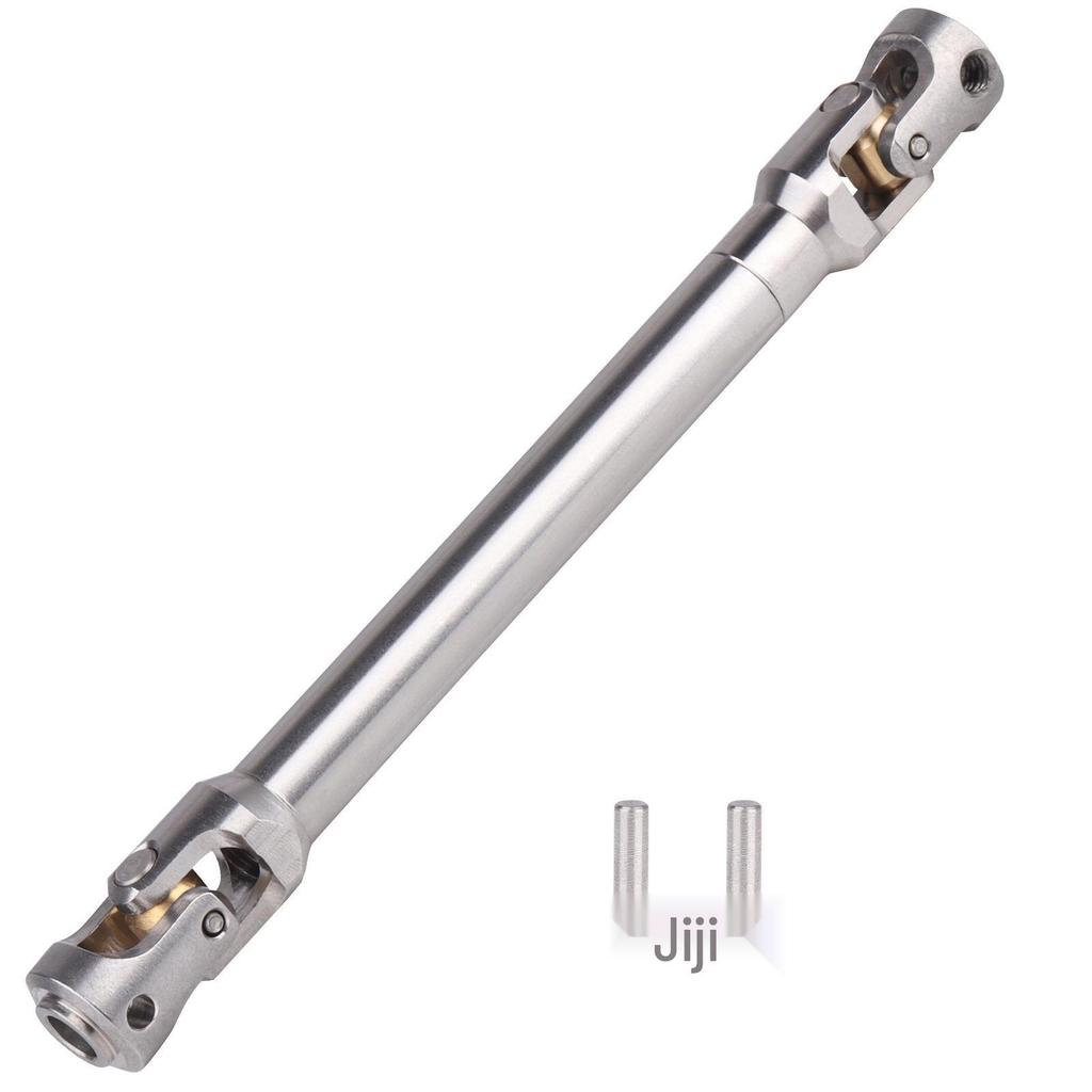 Stainless Steel Universal Joint Drive Shaft 66-196mm for 1/18-1/8 Model Car Crawler - In Stock