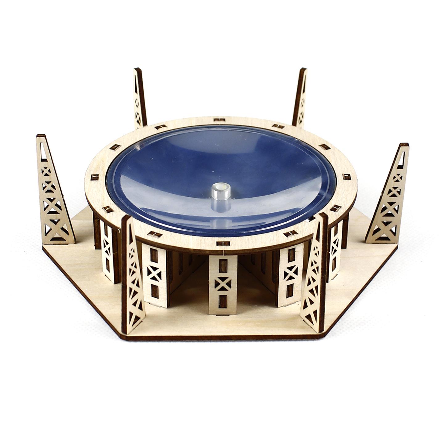 China Sky Eye FAST Telescope Wooden Model Kit for Science Education