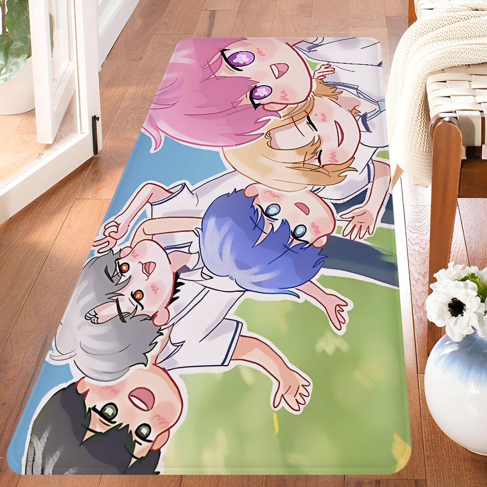 Kpop P-PLAVE Bamby Floor Mat Cheaper Anti-slip Modern Living Room Balcony Printed Bedside Mats 40x60cm