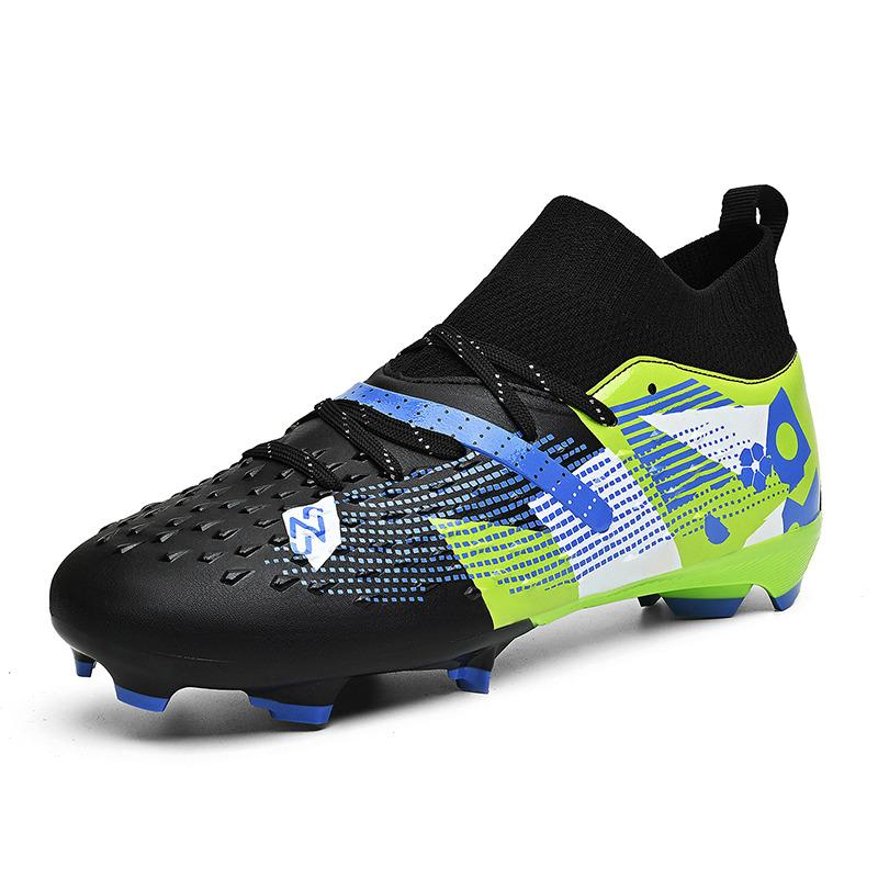 New Red Football Shoes Men Women Society Soccer Cleats Professional Training Shoes Outdoor Men's Artificial Grass Soccer Cleats