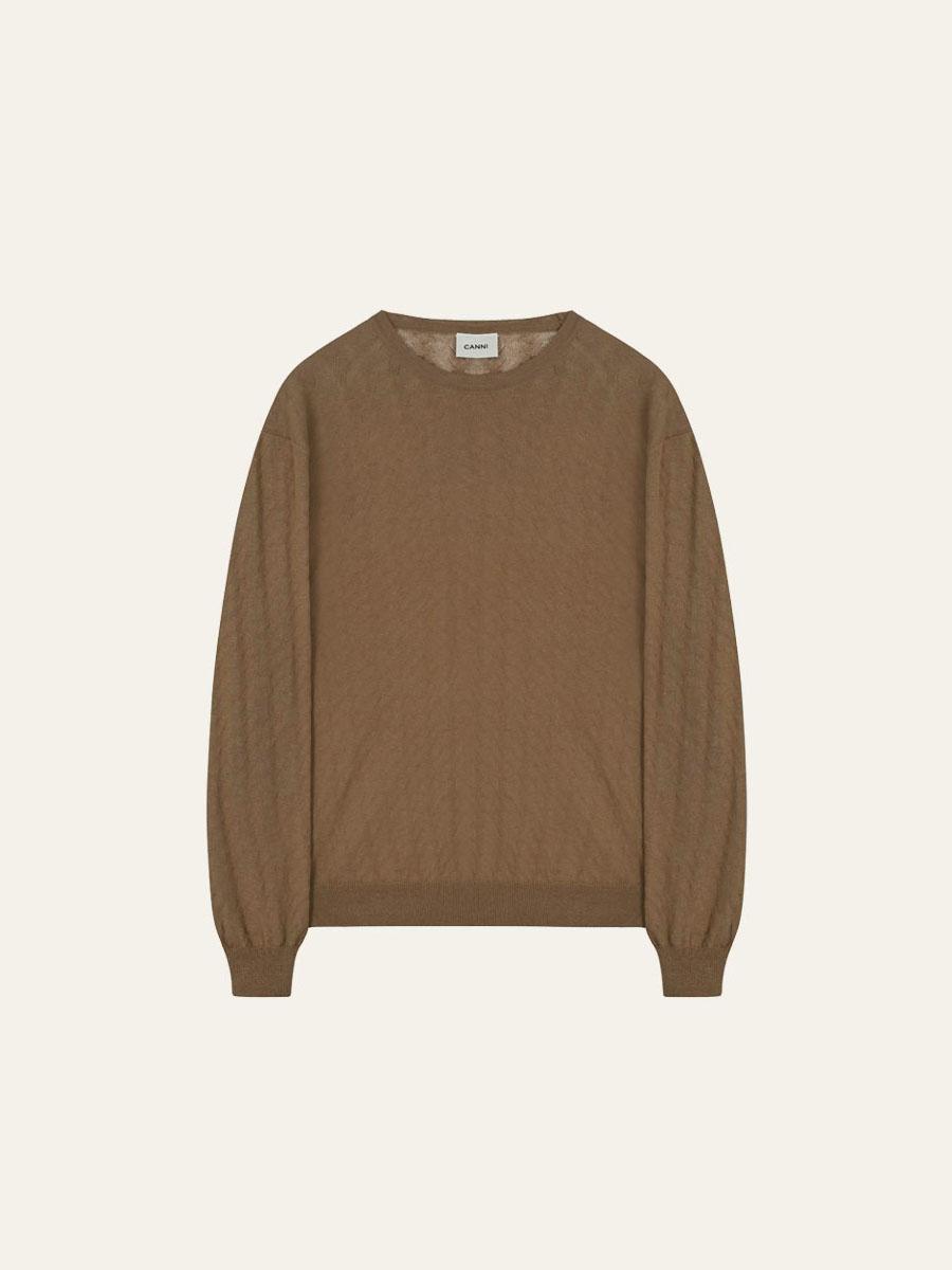 Kani Relex Comfort Sweater (Brown) 48