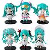 Caja Ciega Hatsune Miku Qu Yunshang Serie Linda Figura De Anime Mu Elemento Cuadrtico Pvc Modelo Figuri Eca Kid Friendly Entertaining Fun Play Safe
