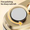 Professional Nail Trimmer With LED Illumination Low Noise Design Effortless Grooming Device For Different Ages