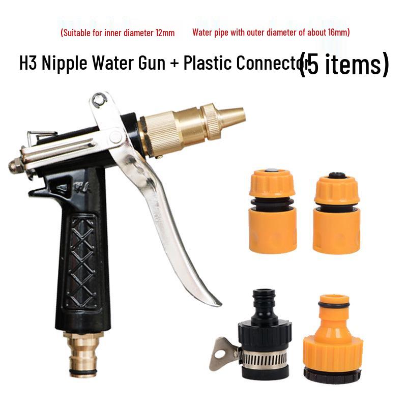 Mosiężna dysza i szczotka do mycia samochodu pod wysokim ciśnieniem