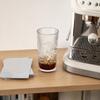 Ribbed Glass Tumbler with Lid And Straw, 560ml Capacity Iced Coffee Cup, Reusable Cold Drink Glass for Home, Travel Cup Fits Car Holder