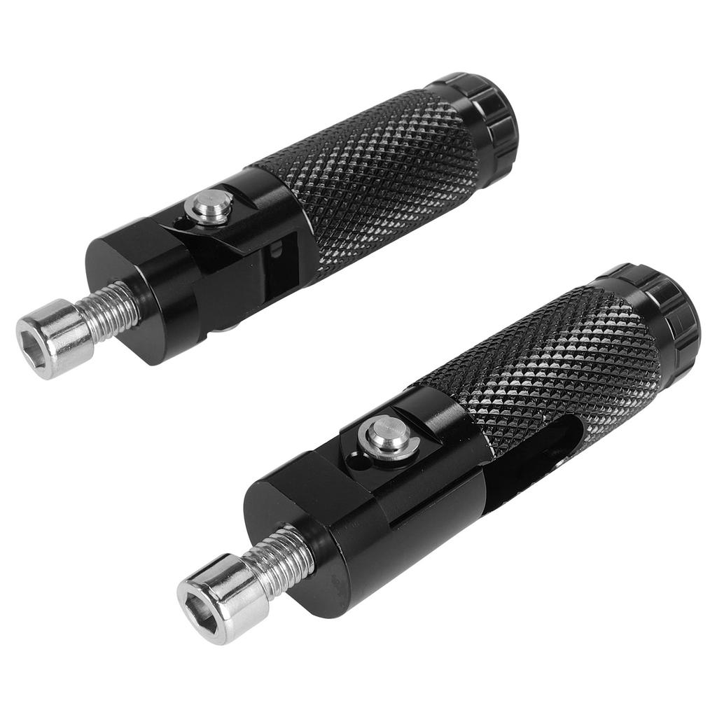 Universal Motorcycle Motorized Bicycle Folding Foot Rest Round Pedal Compatible with for for for