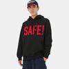 Palace Safe T Hood Black Unisex Tops P16HD020