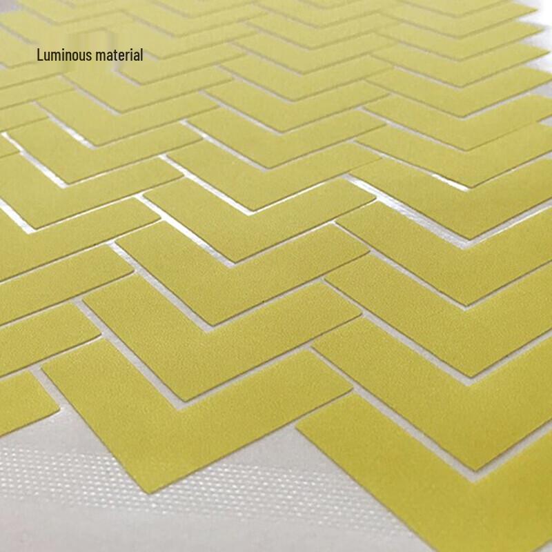 L-Shaped 5S Reflective Green Positioning Labels