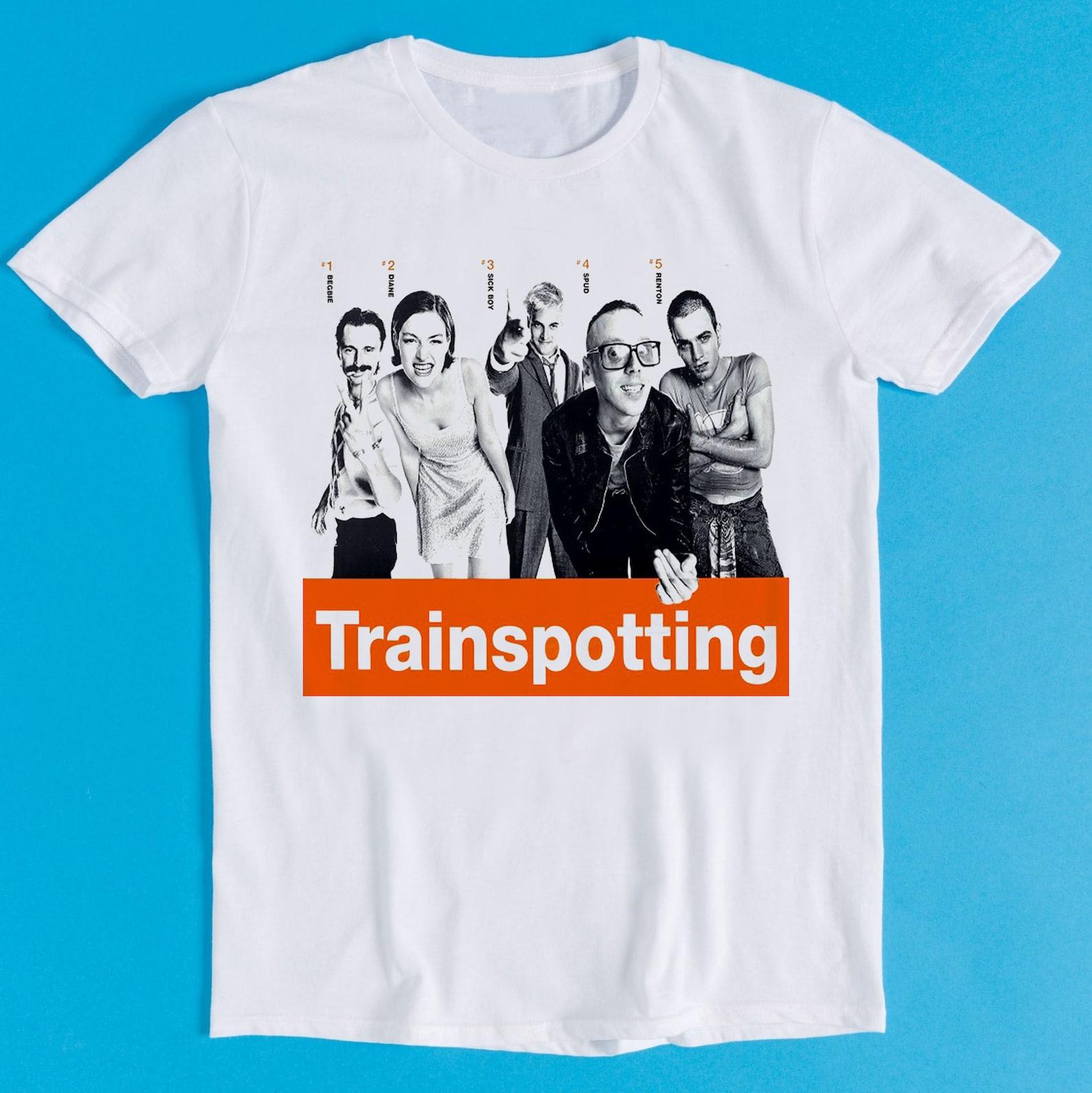 Trainspotting Film Meme Funny Style Unisex Gamer Movie Music Gift Cool Top Tee T-Shirt K1133 4XL