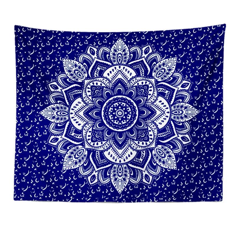 Home Decor Mandala Tapestry Boho Ethnic Bedside Scene Background Cloth Hanging Beach Towel