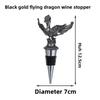 Deer Head Bottle Stopper Gold Seals Red Wine Sealer With Seal For Home Bar Decor