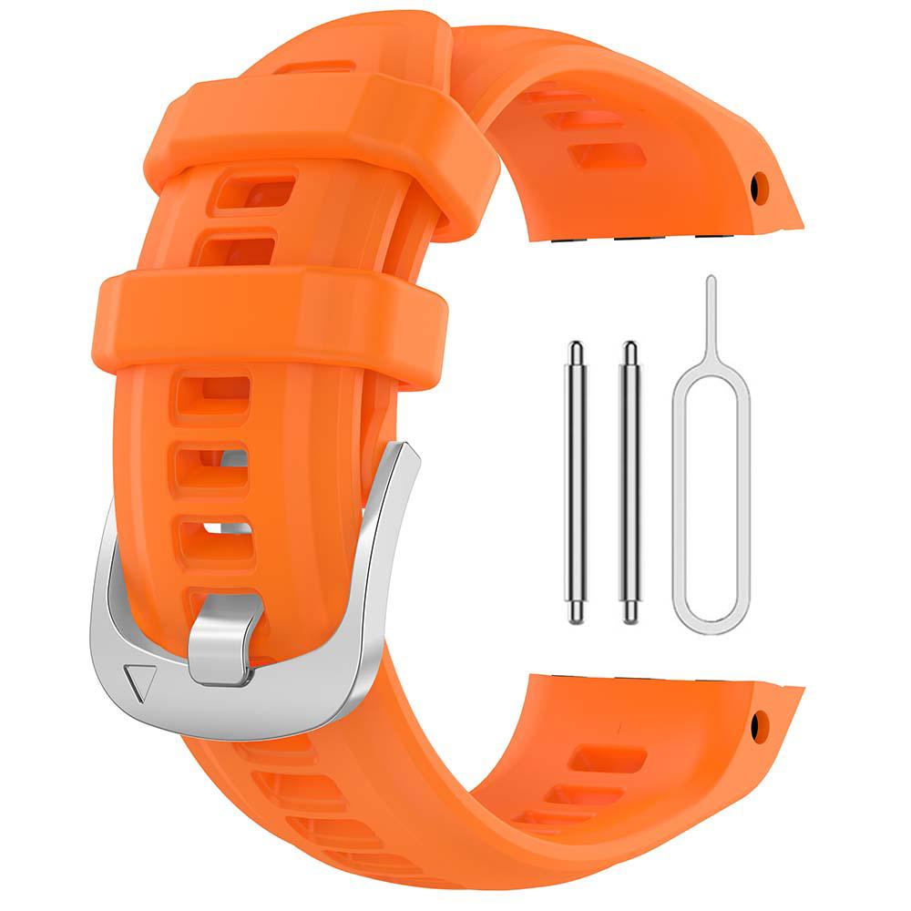 

2025 Silicone Band Strap for Garmin Instinct 2S ,New Fashionable Rubber Bracelet Interchangeable Wristband Watch High Quality 20MM оранжевый