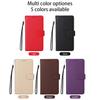RFID Blocking Wallet Case for iPhone/Samsung 3 Card Slots + Cash Pocket Adjustable Kickstand | Textured Vegan Leather Phone Cover