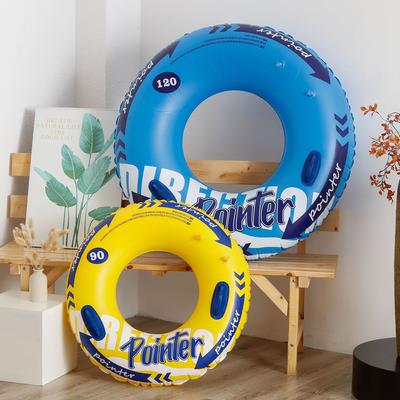 Thickened Swimming Circle with Handle Swimming Ring Water Play Equipment for Kids Adults for Swimming Pool Party Decorations