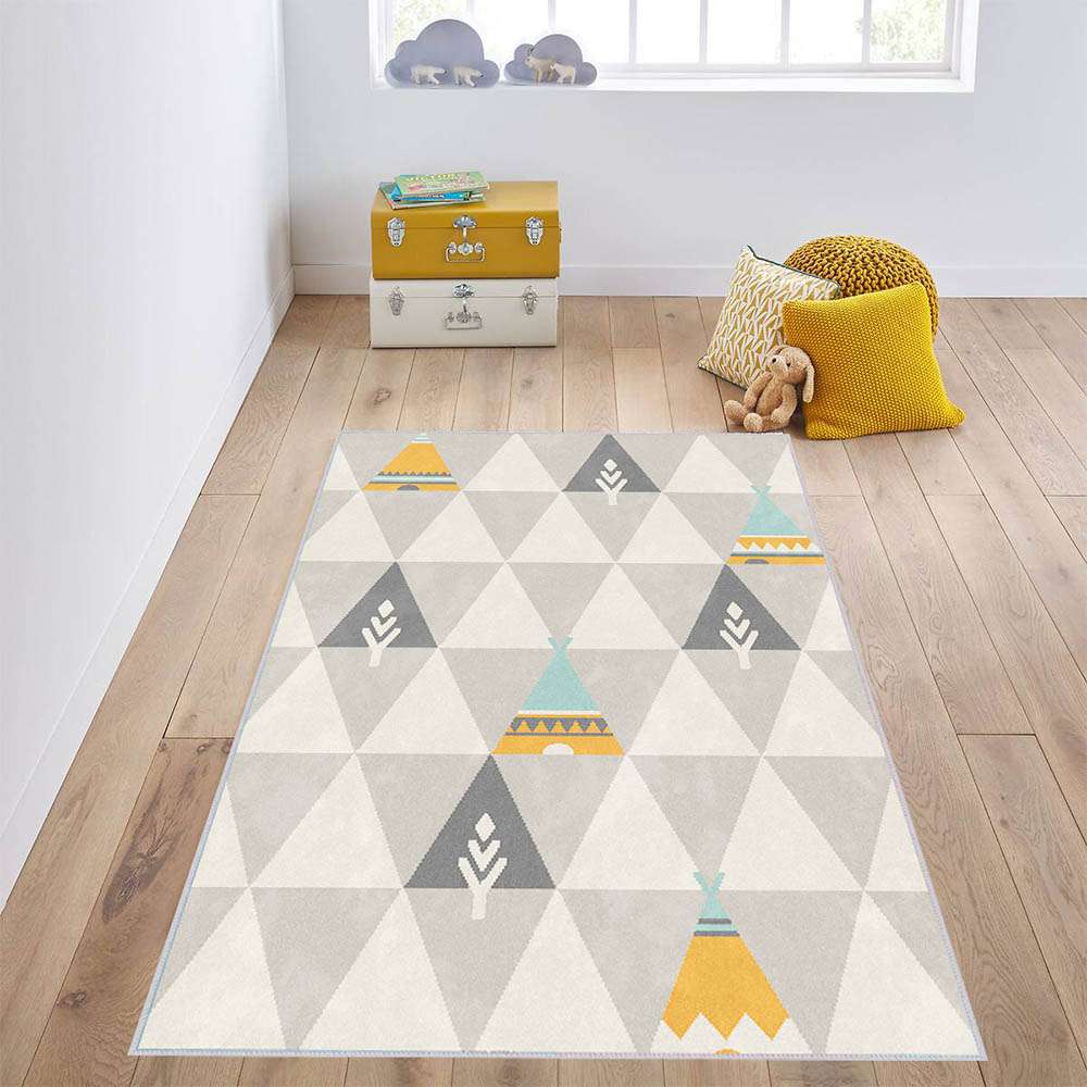 

Mosimoso Home RC050 Ковер с принтом на подошве в горошек 50x80 cm