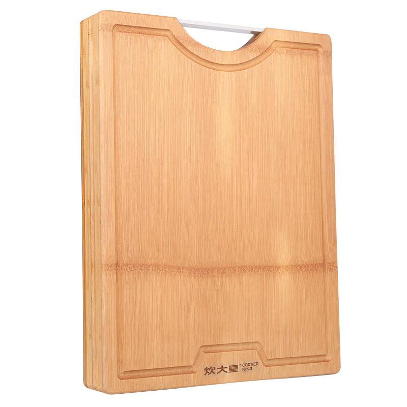 COOKER KING Natural Bamboo Cutting Board