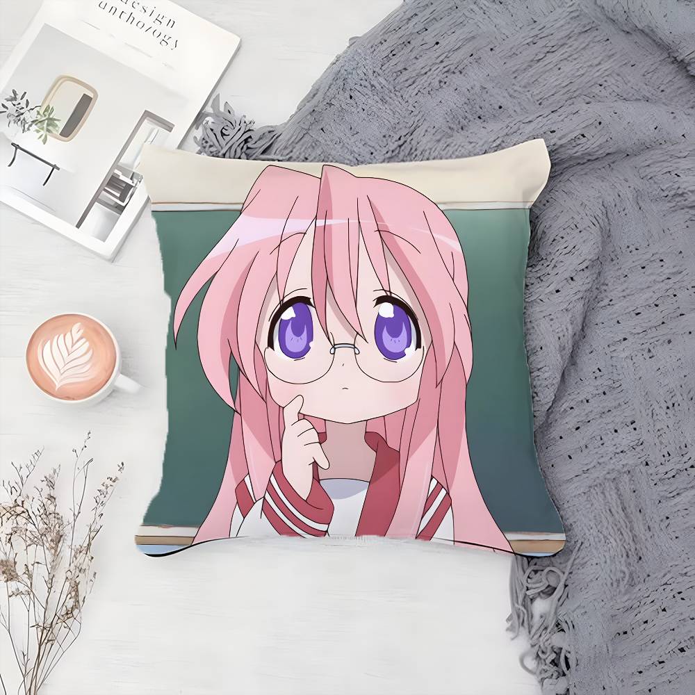 

Мультяшная Миюки L-Счастливая звезда-MT Наволочка с принтом Наволочка Гостиная Диван Подушка Чехол Декор для спальни 12x12Inch