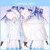 Miku Ladies Snow Cape Festivals Cosplay Decoration Costume Clothes Performance