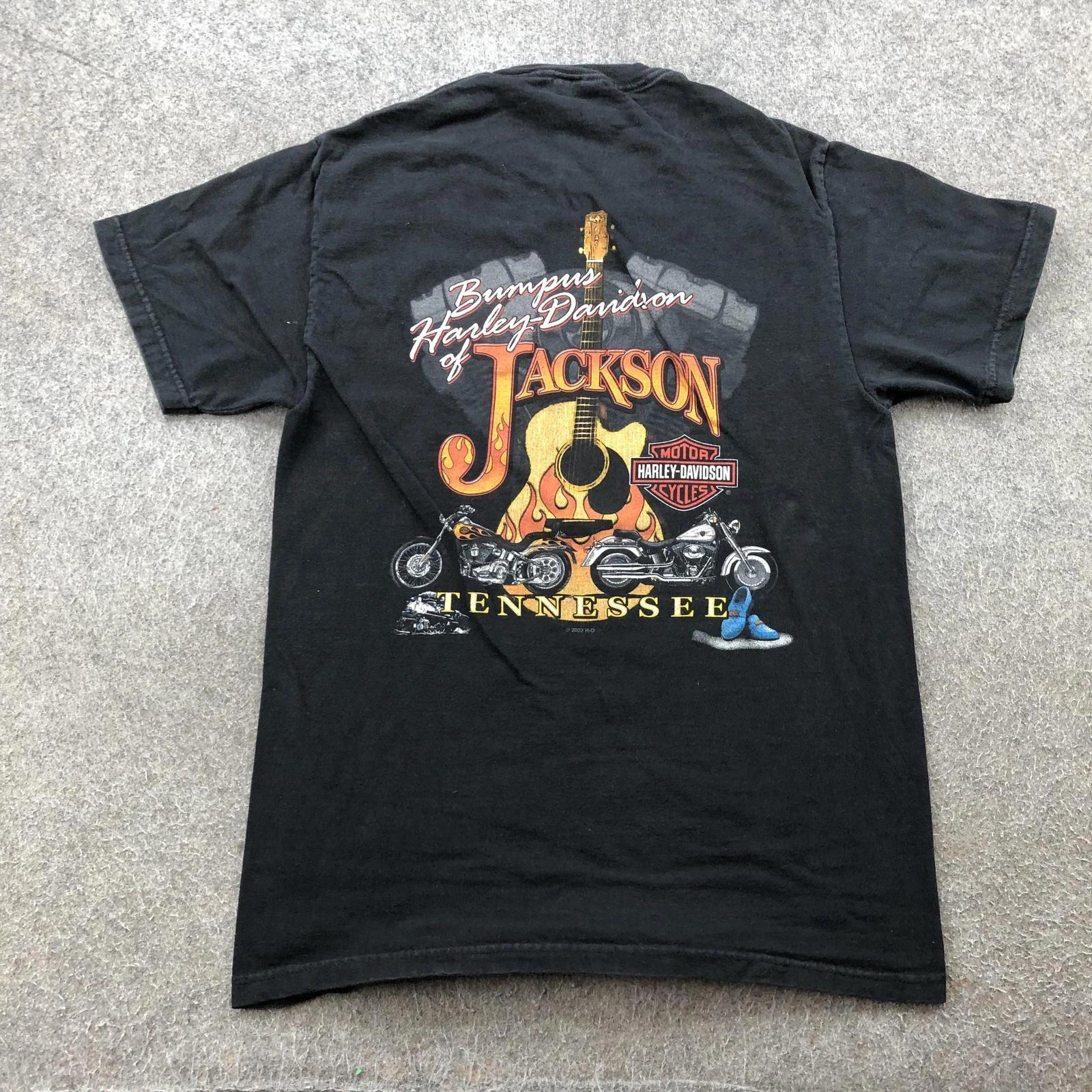 

Harley-Davidson Shirt Mens Small Black It s Why We Ride Jackson TN Graphic 3XL