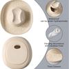 Ceramic Vase Hat-shaped Flowerpot Cowboy Hat Wall-mounted Decoration Three-dimensional Floral Hanging Pendant Flower Vase