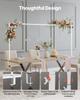 Over The Table Rod Stand with Clamps 28-98 in Length Adjustable for Party