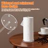 Paper Towel Holder Countertop Clear Acrylic Punch-free Weighted Base for Kitchen Bathroom Vertical Paper Roll Dispenser