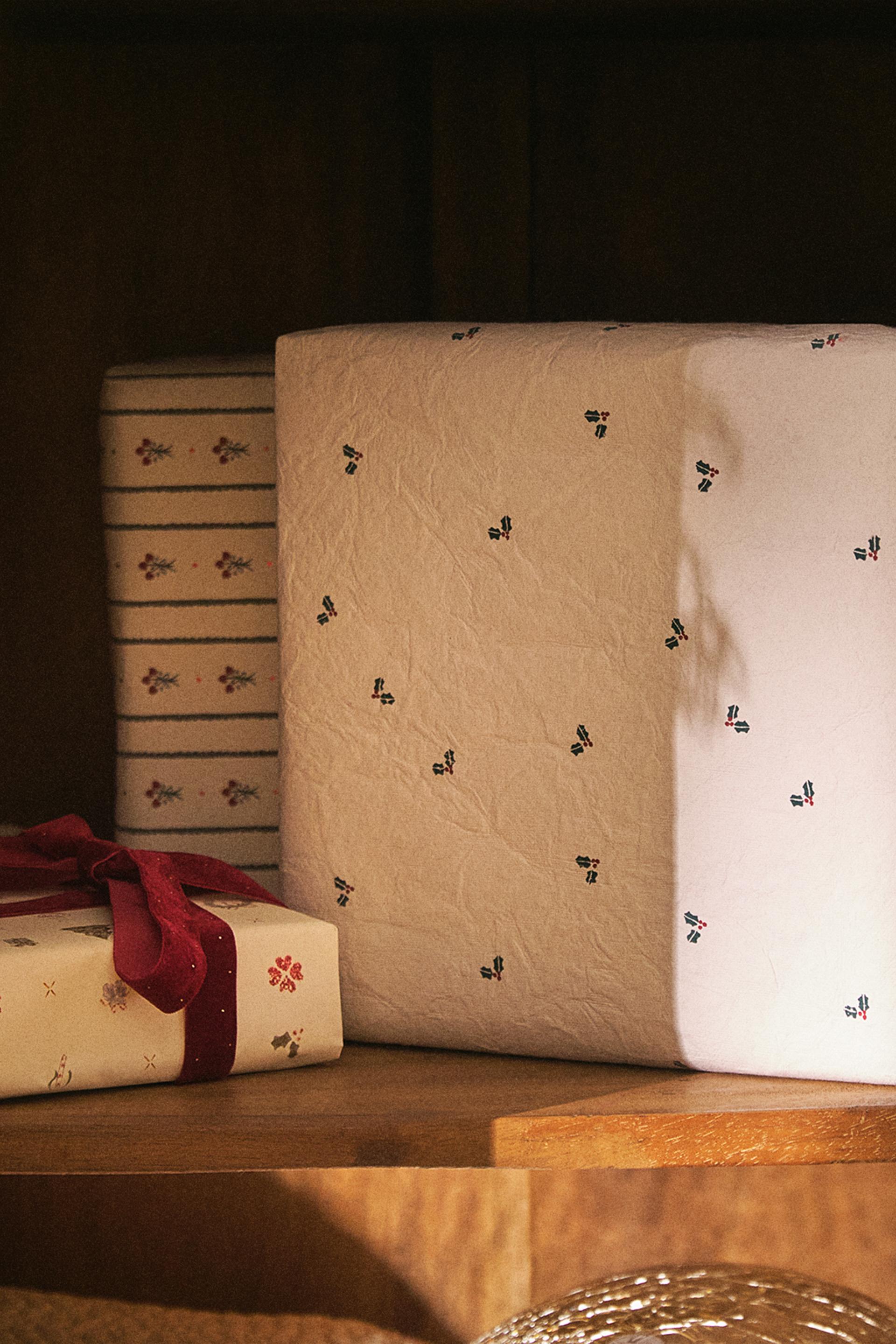 

РОЖДЕСТВЕНСКАЯ ПОДАРОЧНАЯ УПАКОВКА БУМАГА