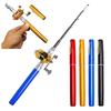 1M Short Pen Shape Pocket Fishing Rod Telescopic Fishing Rod Outdoor Mini Portable Foldable Sea Fishing Rods