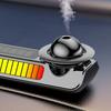 Car Air Freshener Dynamic Sound Pickup Light Solar Aromatherapy Smart Spray Parking Number Plate Auto Accessories