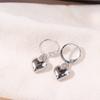 Minimalist Dangle Drop Earrings Fashion Hoop Earrings Casual Heart-Shaped Earrings  Gift