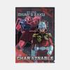 Bandai Metallic File GS13 Char Aznable