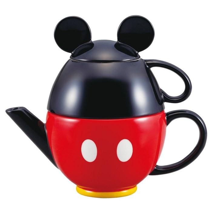 Sanart Disney Tea Set Mickey Mouse SAN2171 Red, Approx. 18x13x16cm
