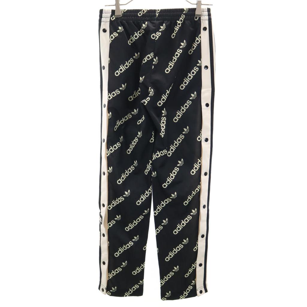 Adidas Originals Trefoil Logo Adibreak Track Pants S Black Jersey Women Used