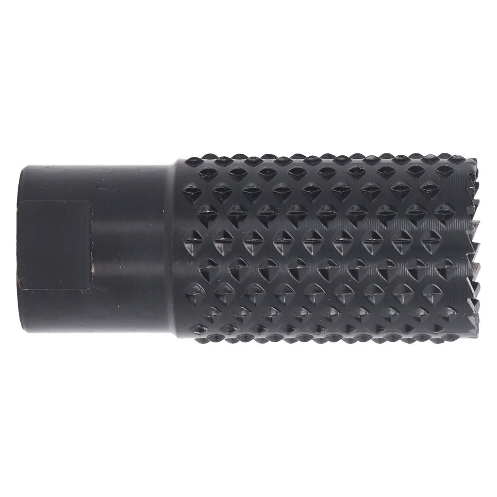 M10 Rotary Burr Rasp File Bit Black Polished Finish Wood Carving Hole Drill Bit for Angle Grinder