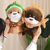 Lovely Design Fruit Otter Doll Soft Material Cartoon Animal Toy Otter Plush Toy  Kids Room