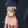 [BUREI] Men's Automatic Watch, Waterproof, Analog, Date, Mechanical Watch, Popular Men's Brand, Stylish, Arm Watch, Simple, Casual, Gold Watch