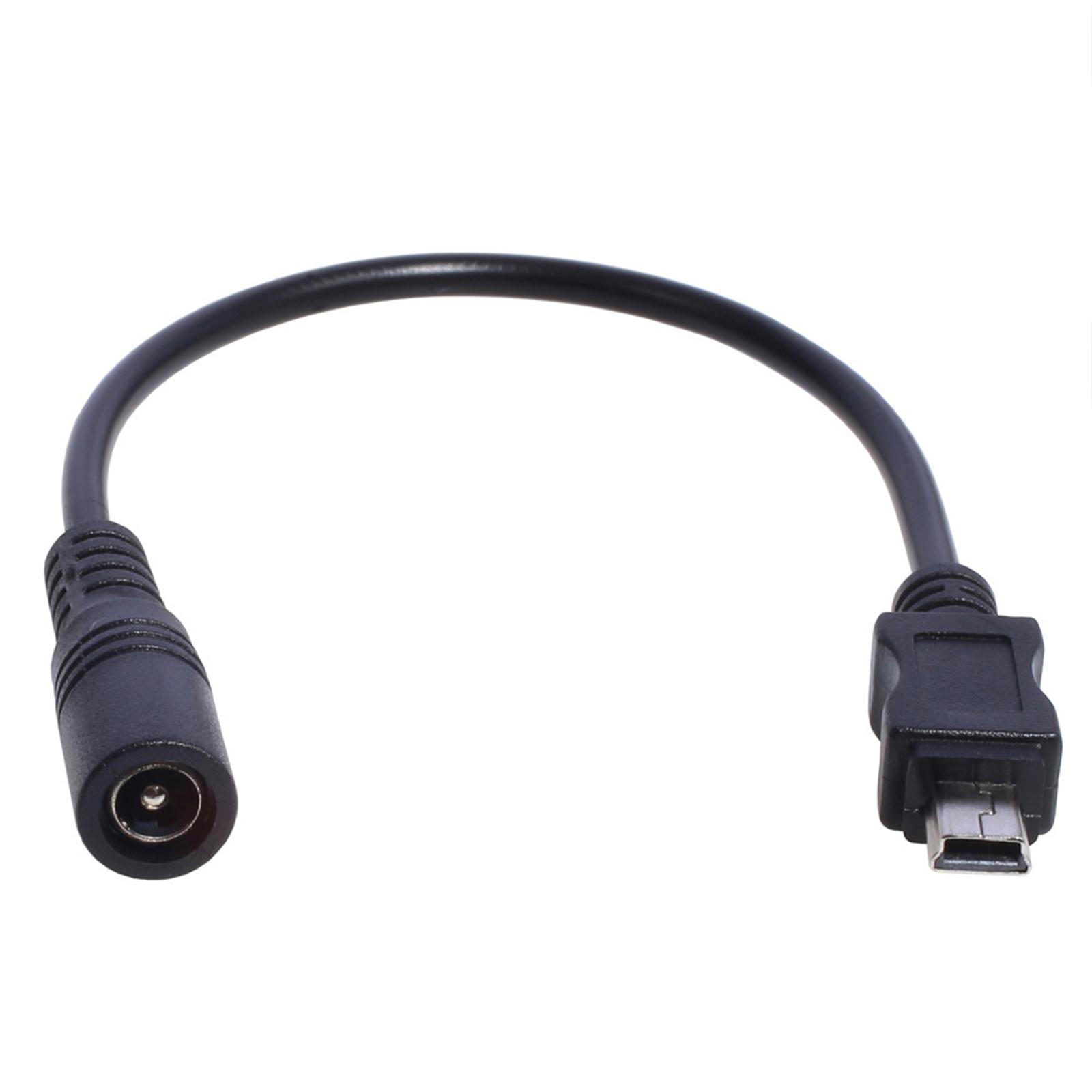 

Кабель питания Mini USB to DC DC 5,5 x 2,1 мм Female to Mini USB Plug 5 В, кабель для зарядки динамиков, наушников, MP3, MP4, планшетов