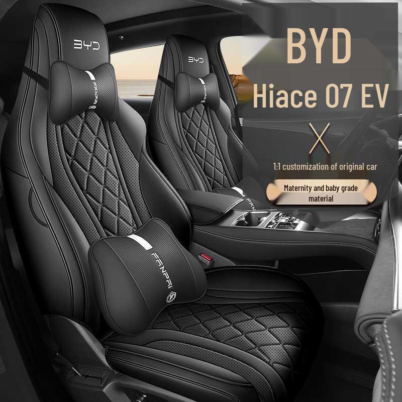 Ganzjahres-Ledersitzbezüge mit vollständiger Abdeckung für BYD Hiace 07ev