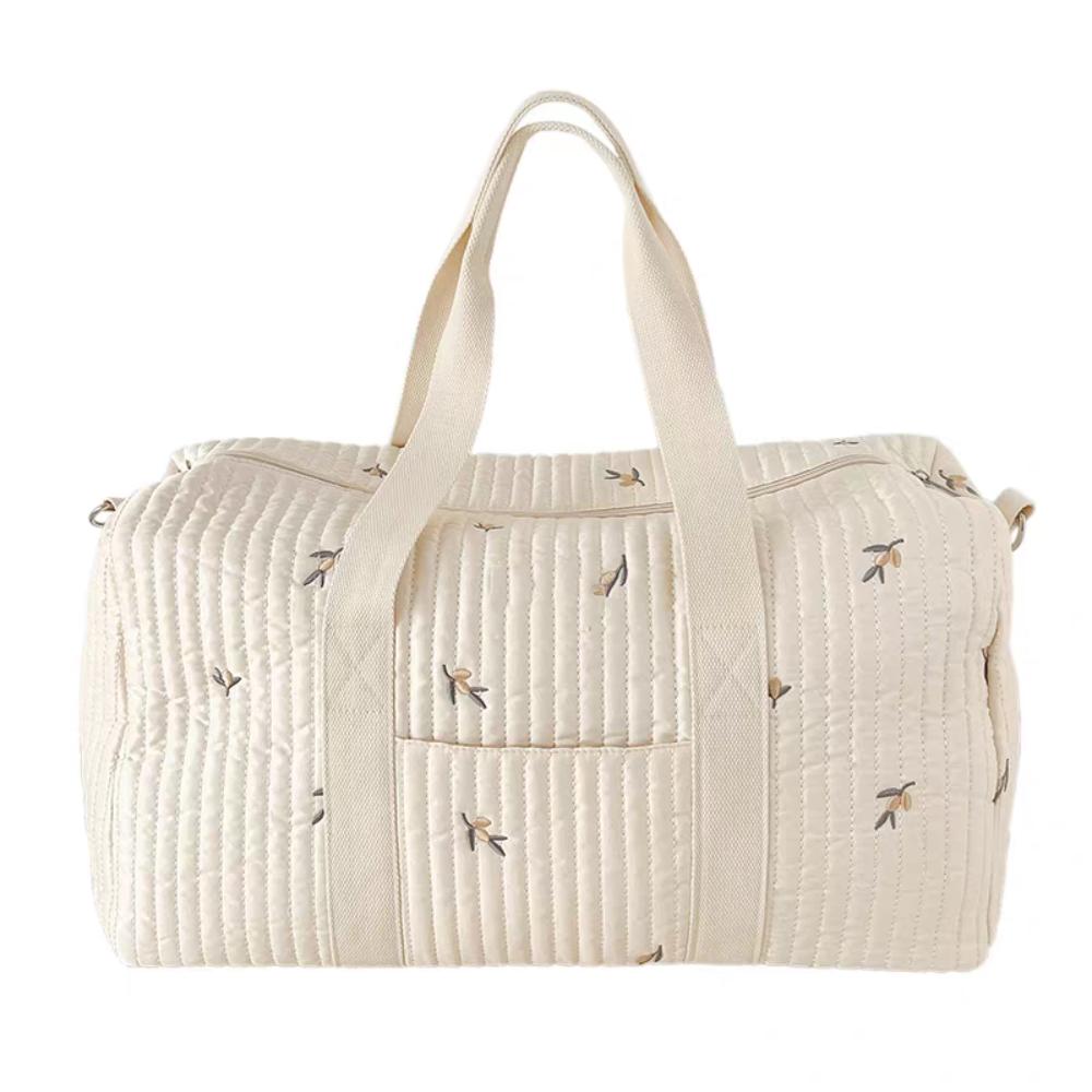 Multi Functional Embroidered Travel Bag Large Capacity Cute Mommy Bag Travel Luggage Bag  Business