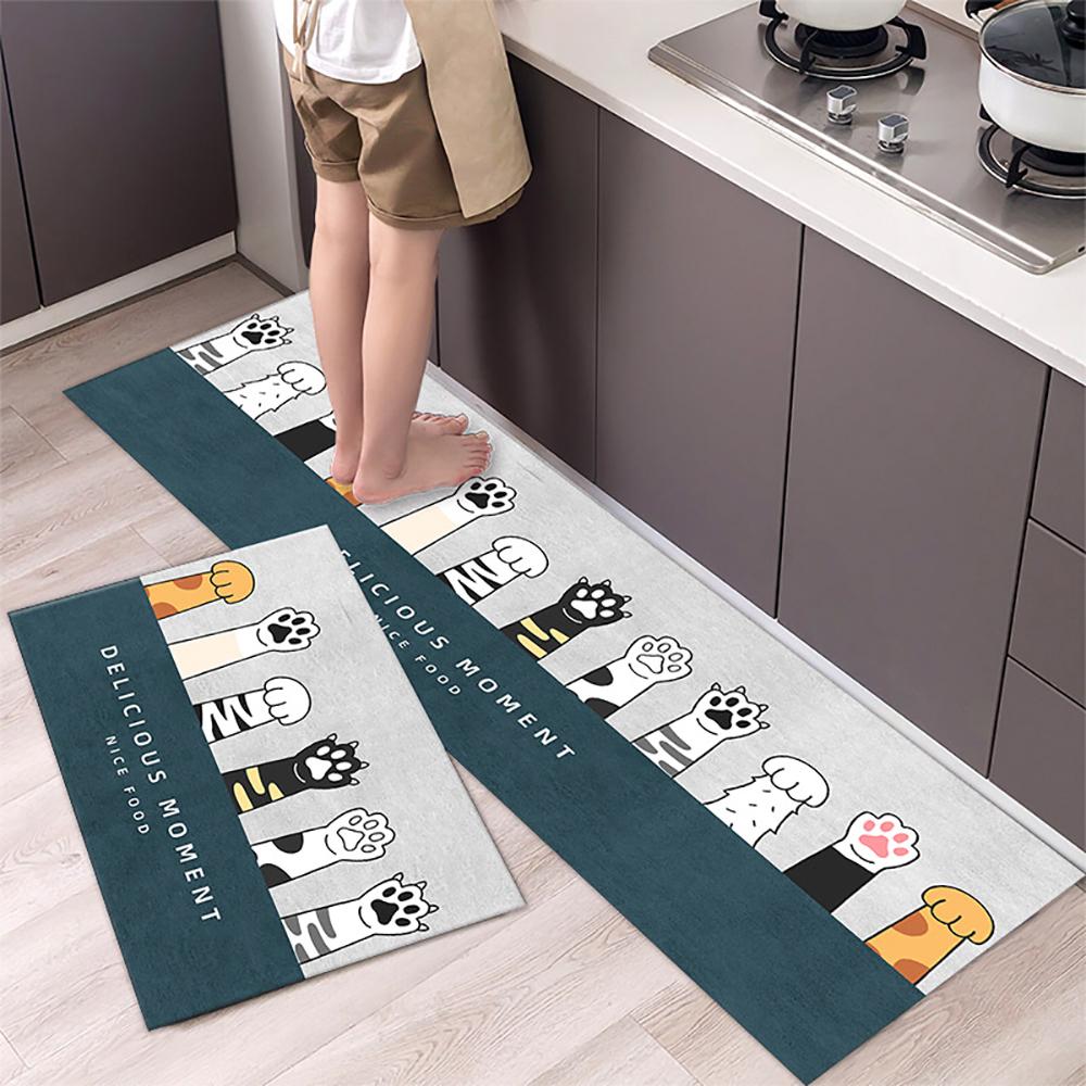 Kitchen Floor Mat Living Room And Bedroom Entrance Door Mat Home Decoration Laundry Room Corridor Long Small Carpet