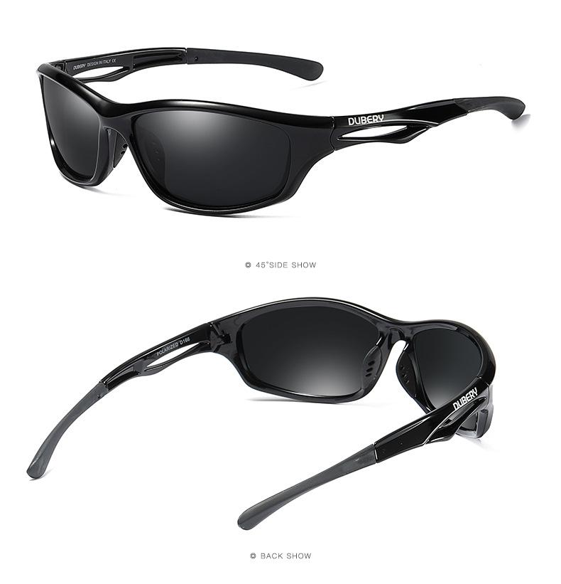 DUBERY Stylish Polarized Sunglasses Outdoor Sports Fishing Cycling Driving UV400 Men Women