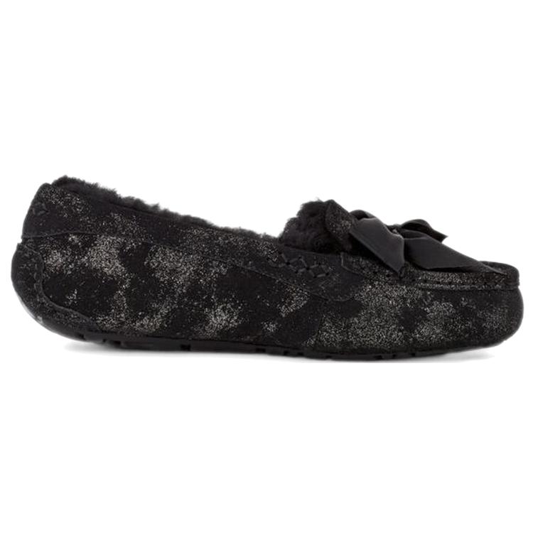 UGG Ansley Bow Glimmer 'Black' Women's 1125830-BLK