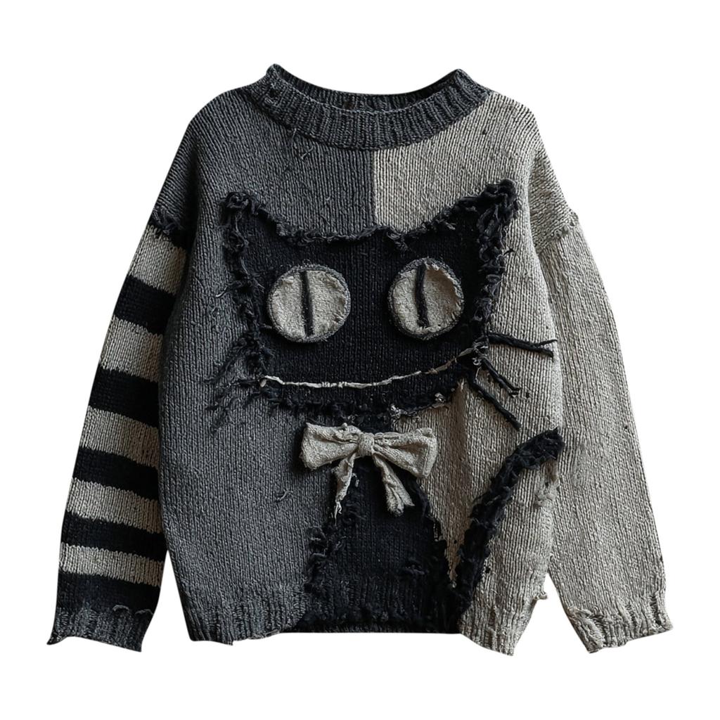 Men's Halloween 3D Printed Long Sleeve Top Round Neck Casual Sports Pullover