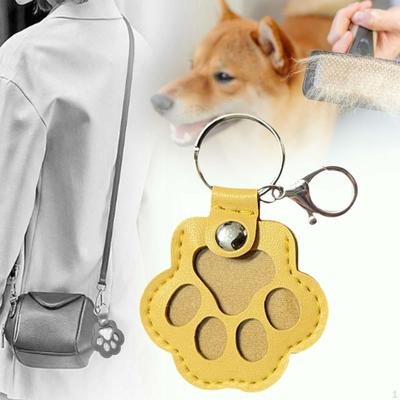 Köpek Kedi Pati Şeklinde Anahtarlık Hayvan Anahtarlık Saç Saklama Tutucu Evcil Hayvan Severler Hediyesi