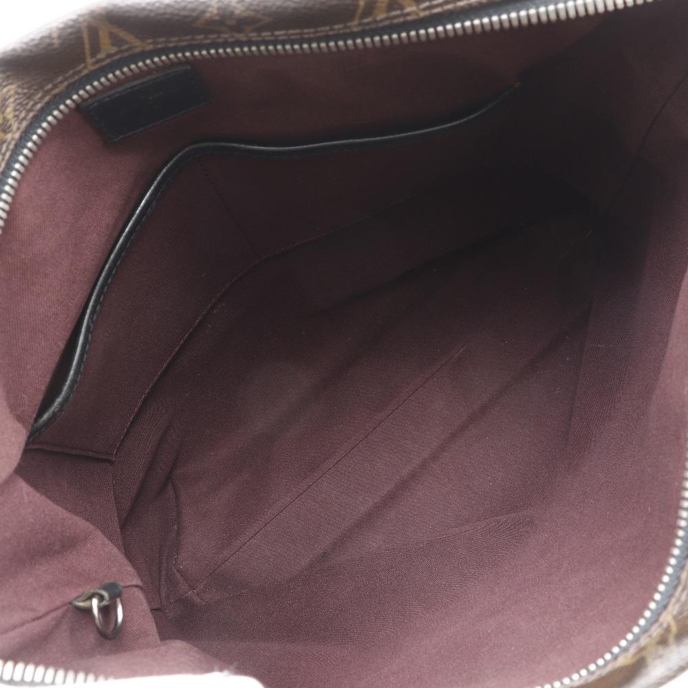 Louis Vuitton Kitan Tote Bag M40388 Monogram Macasa 2WAYShoulder Brown / Black Monogram Canvas Unisex Used