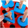 Stacking Puzzle Wooden Stand Ladybug Montessori Game
