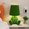 Touch Control Table Lamp Colorful Design Flocking Texture Bedside Lamp Mini Size Creative Shape Desk Light Gift Giving