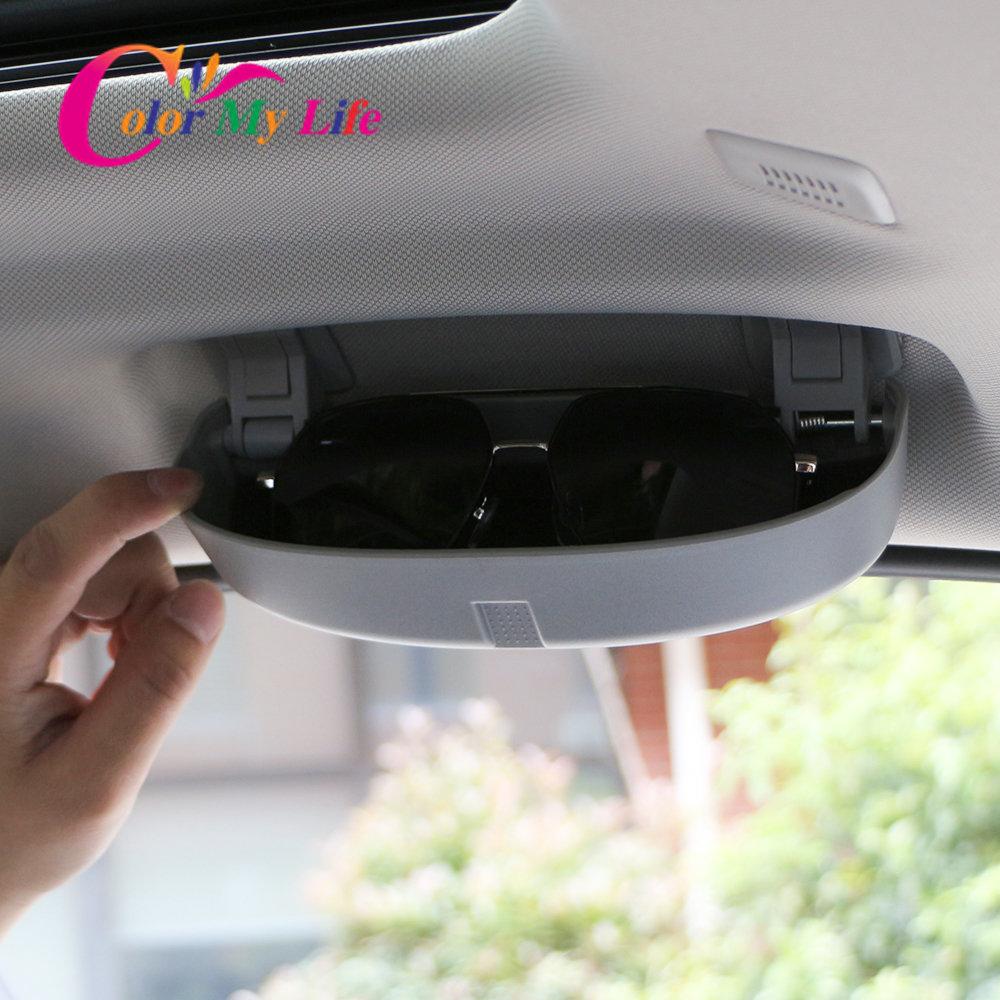 Car Sunglasses Case Holder for BMW X1 X3 F25 X5 F15 F85 F20 F21 F30 F35 F48 F80 F32 F33 F82 F83 F10 F18 F11 Glasses Box