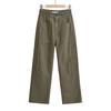American Retro Multi-Pocket Ribbon Straight-leg Workwear Pants Women's Summer Stylish Loose High Waist Casual Pants Niche Style