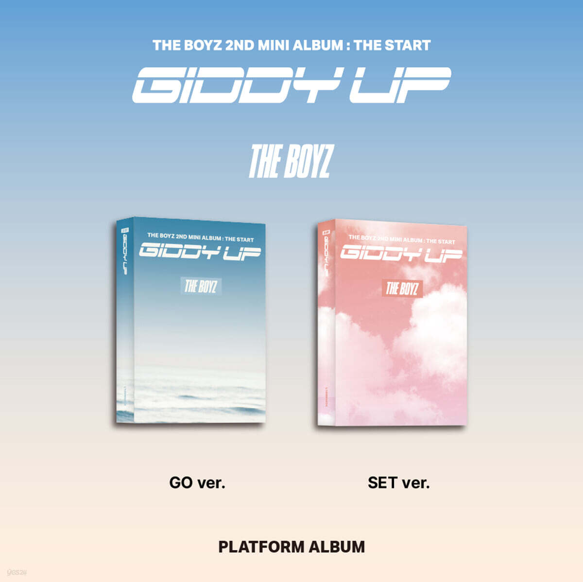 

THE BOYZ - 2nd Mini Album: THE START [Platform Ver.] [2 Types SET]